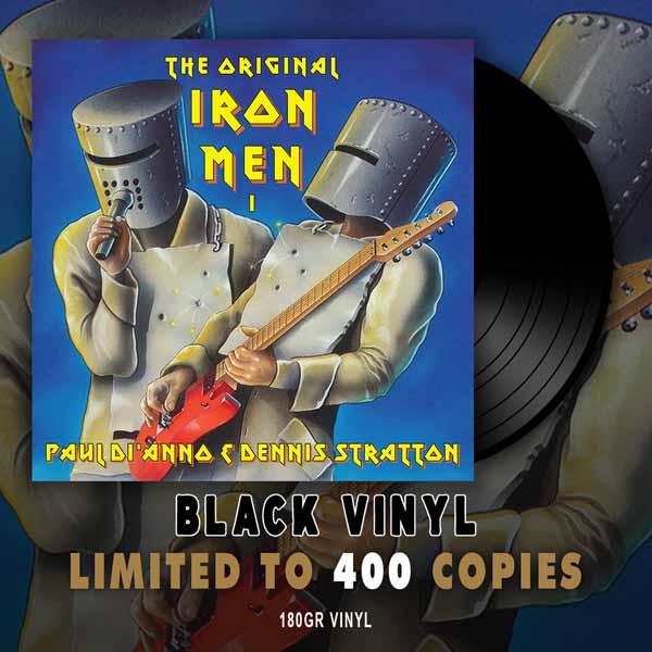 PAUL DI’ANNO &amp; DENNIS STRATTON THE ORIGINAL IRON MEN I Vinyl LP