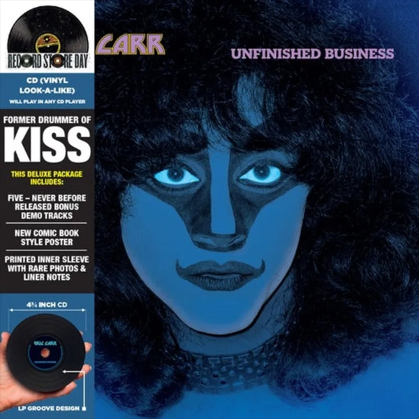 ERIC CARR UNFINISHED BUSINESS (RSD 2024) COMPACT DISC