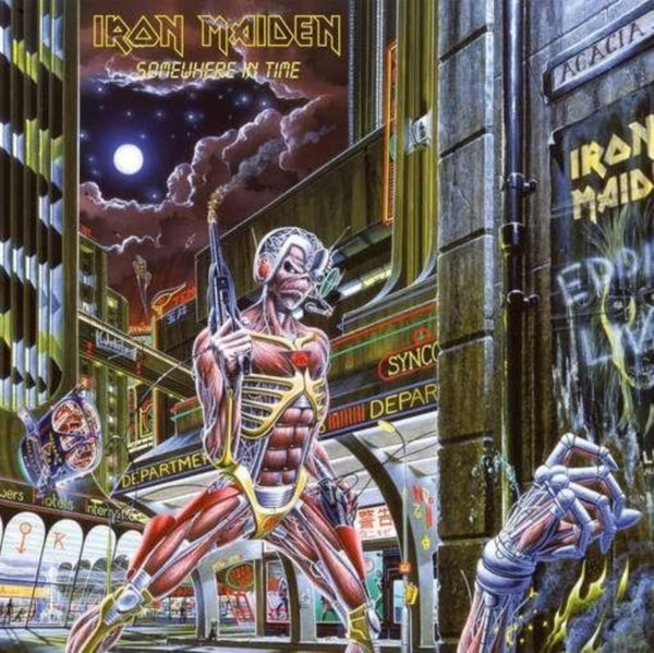Somewhere in Time  Iron Maiden  vinyl lp