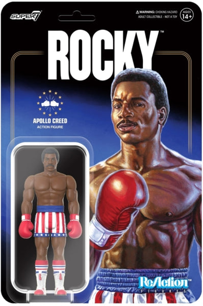Rocky 1 Apollo Creed Reaction Figures  super 7