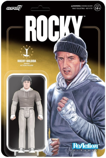 Rocky 1 Rocky Balboa Workout Reaction Figures SUPER 7