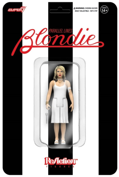 Blondie Reaction Figures Wave 01 - Debbie Harry (Parallel Lines)  super 7
