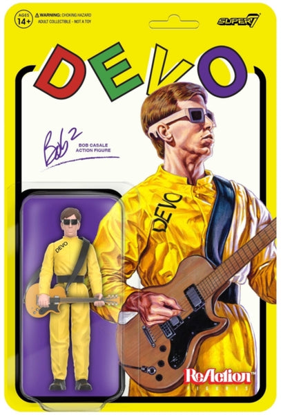 Devo Satisfaction Bob Casale Reaction Figure super 7