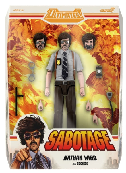 Beastie Boys Ultimates! Wave 01 - Nathan Wind (Sabotage)  super 7 action figure