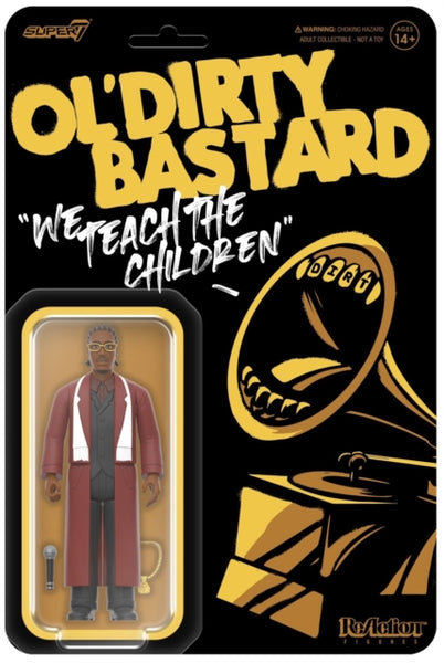 Ol' Dirty Bastard Reaction Figures Wave 04 - Odb (For The Children) SUPER 7