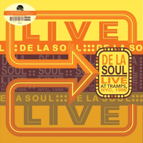 Live At Tramps. Nyc. 1996 (Tan Vinyl) (RSD 2024) DE LA SOUL  vinyl lp