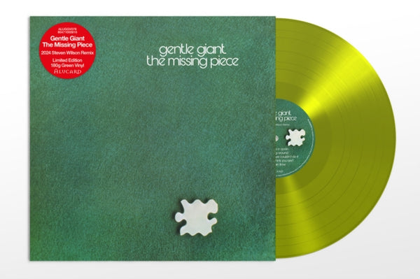 Gentle Giant The Missing Piece (2024 Steven Wilson Remix) ltd colour vinyl lp