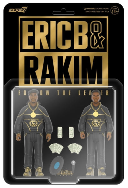 Eric B. & Rakim (Follow The Leader) Reaction Figures Wave 2 super 7