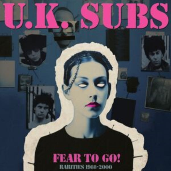 UK SUBS Fear to Go! Rarities 1988-2000 12" Album Coloured Vinyl