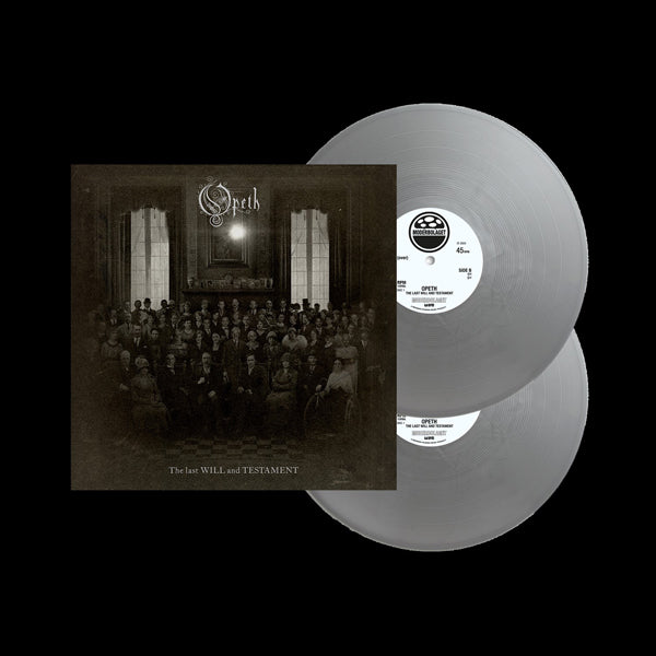 OPETH THE LAST WILL AND TESTAMENT(SILVER OPAQUE VINYL ) Vinyl Double Album