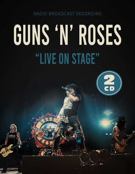 GUNS N' ROSES LIVE ON STAGE COMPACT DISC DIGI