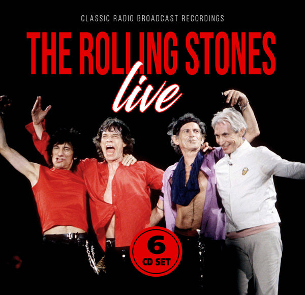 ROLLING STONES, THE LIVE / RADIO BROADCASTS (6CD BOX) COMPACT DISC BOX SET