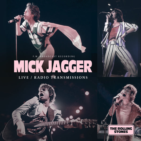MICK JAGGER LIVE / RADIO TRANSMISSIONS (PINK VINYL) VINYL LP
