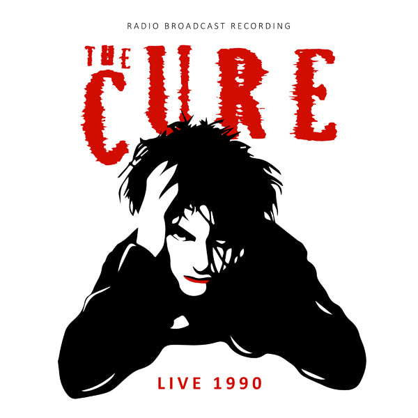 CURE, THE LIVE 1990 (RED VINYL) VINYL LP