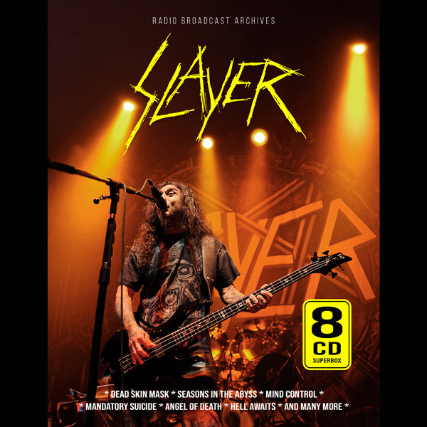 SLAYER SLAYER (8CD RADIO BROADCAST) Compact Disc Box Set