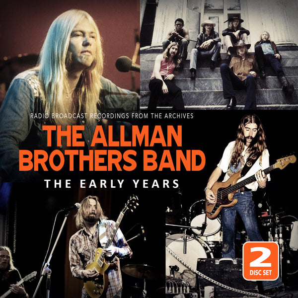 ALLMAN BROTHERS BAND, THE THE EARLY YEARS (2CD) Compact Disc Double