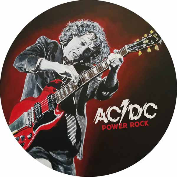 AC/DC POWER ROCK / BROADCAST (7" PIC DISC) Vinyl 7" Picture Disc