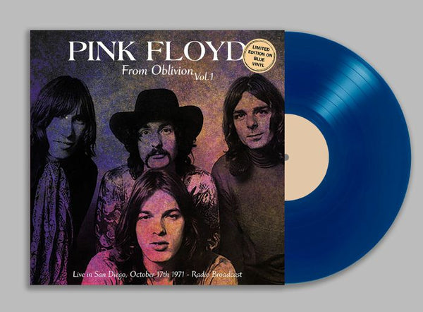 pink floyd From Oblivion Vol. 1 - Live In San Diego. October 17Th 1971 vinyl lp blue