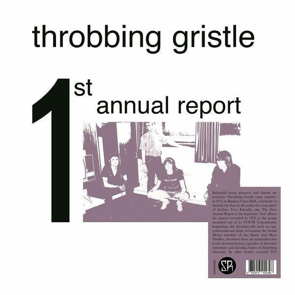 1st Annual Report Artist THROBBING GRISTLE Format:LP Label:SURVIVAL RESEARCH - punk to funk heaven