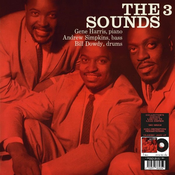 3 SOUNDS, THE INTRODUCING THE 3 SOUNDS VINYL LP - punk to funk heaven