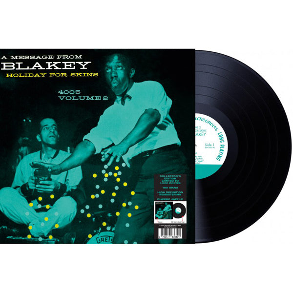 ART BLAKEY HOLIDAY FOR SKINS VOL. 2 VINYL LP