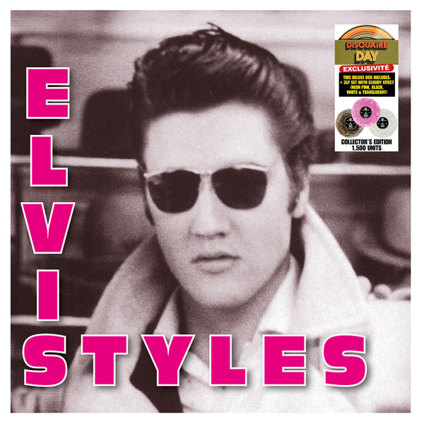 ELVIS PRESLEY ELVIS STYLES (COLOURED VINYL) (RSD 2024) VINYL - 3 LP BOX SET