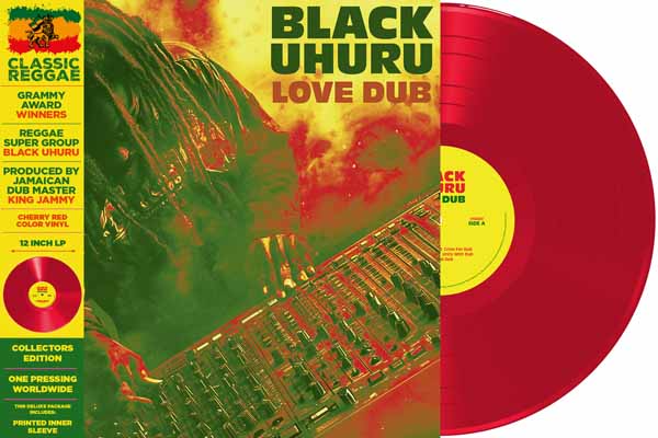 BLACK UHURU LOVE DUB (RED VINYL) Vinyl LP