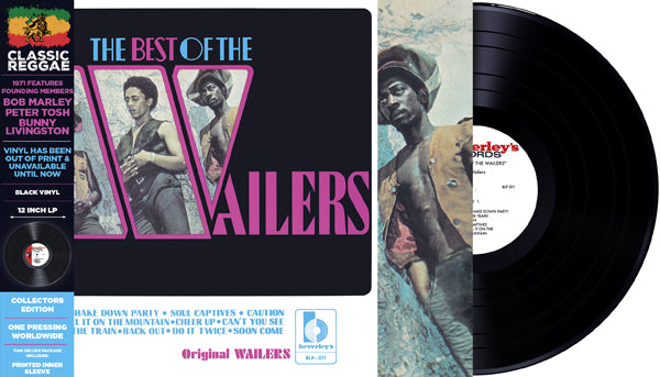 BOB MARLEY & THE WAILERS THE BEST OF THE WAILERS Vinyl LP