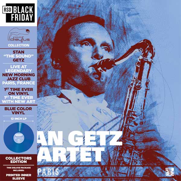 STAN GETZ QUARTET LIVE IN PARIS (BLUE VINYL - BLACK FRIDAY 2026) Vinyl LP