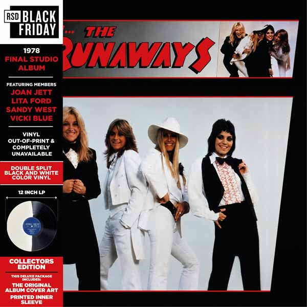 RUNAWAYS, THE AND NOW… THE RUNAWAYS (BLACK/WHITE BI COLOR EFFECT VINYL- BLACK FRIDAY 2026) Vinyl LP