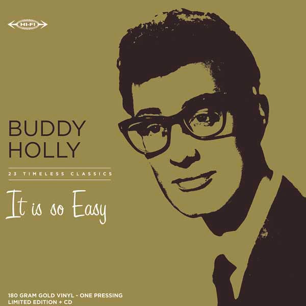 BUDDY HOLLY IT IS SO EASY (SOLID GOLD VINYL) (RSD 2026) Vinyl LP