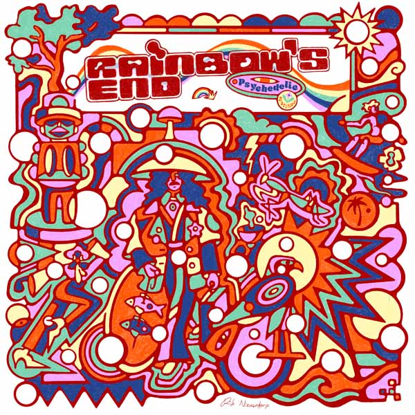 VARIOUS ARTISTS RAINBOW'S END (TRANSPARENT VINYL) Vinyl LP