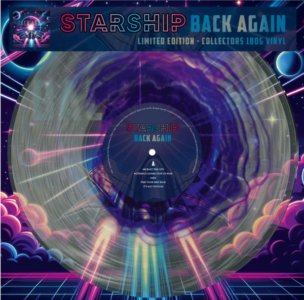 Back Again! (Colour In Colour Vinyl) Artist STARSHIP Format:LP Label:MAGIC OF VINYL