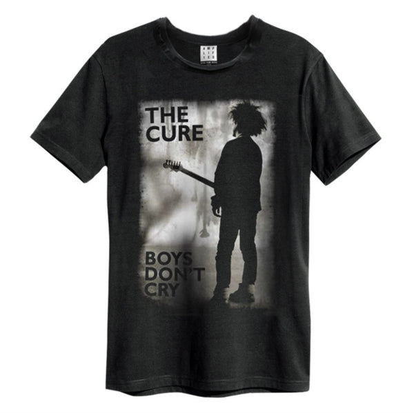 The Cure - Boys Don't Cry Amplified Vintage Black T-Shirt