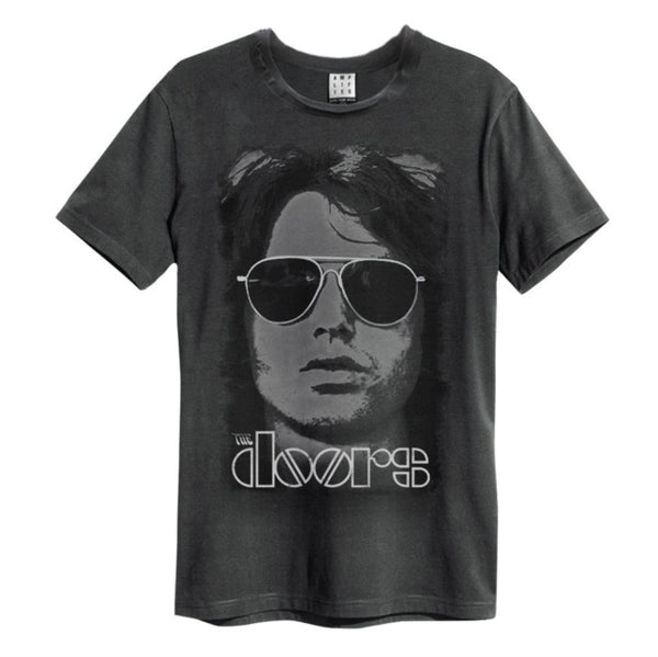 Doors - Mr Mojo Risin Tee Amplified  Vintage Charcoal T Shirt