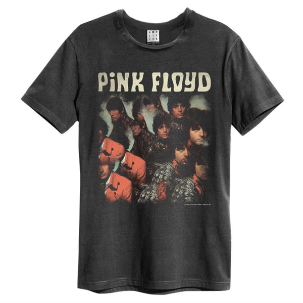 Pink Floyd Piper At The Gate Amplified  Vintage Charcoal T Shirt