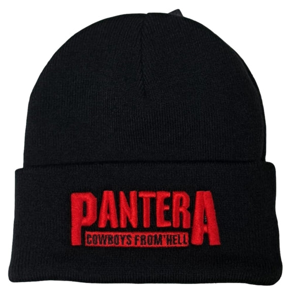 Pantera - Cowboys From Hell Beanie HAT  AMPLIFIED CLOTHING
