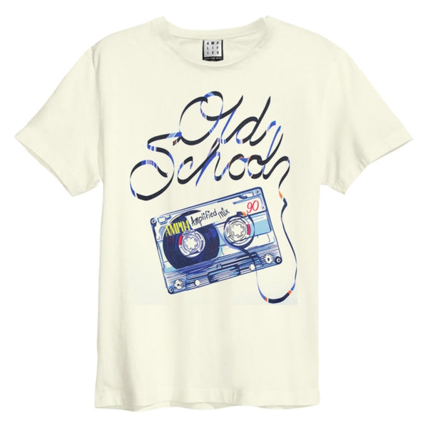 Audio A Amplified Vintage White T Shirt
