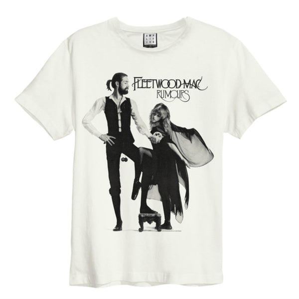 Fleetwood Mac Rumours Amplified Vintage Charcoal T Shirt