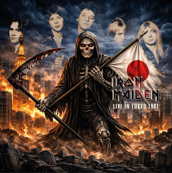 Live In Japan 1981. Fm Radio Broadcast (Splatter Vinyl) Artist IRON MAIDEN Format:LP