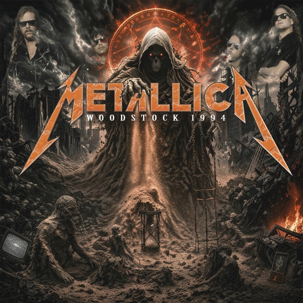 Woodstock 1994. Fm Radio Broadcast (Orange Vinyl) Artist METALLICA Format:LP Label:THE ART OF VINYL
