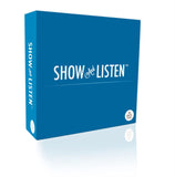 SHOW AND LISTEN White LP Flip Frame 4 Pack