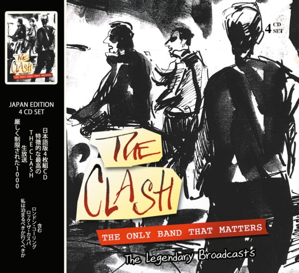 The Only Band That Matters - The Legendary Broadcasts Artist CLASH Format: 4CD Box Set