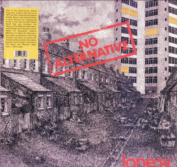 No Alternative Artist JONESY Format:LP Label:TRADING PLACES