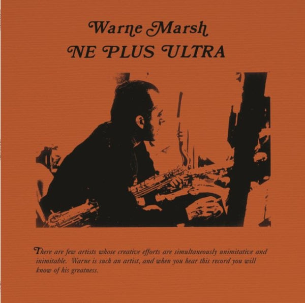 Ne Plus Ultra Artist WARNE MARSH  lp