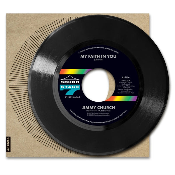 My Faith In You JIMMY CHURCH 7" Vinyl