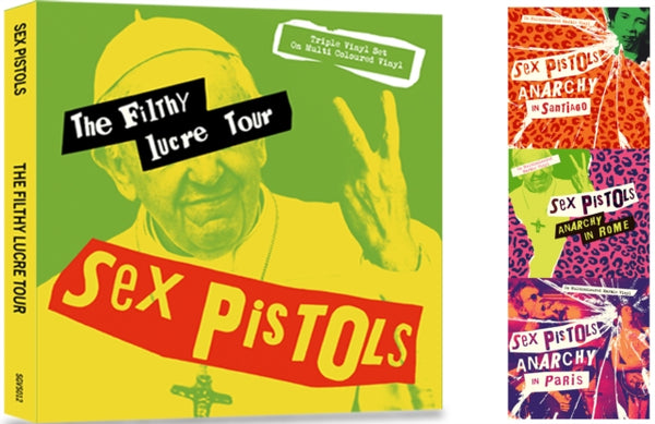 The Filthy Lucre Tour (Multi-Coloured Vinyl) Artist SEX PISTOLS Format:LP Label:STYLUS GROOVE 3lp box set