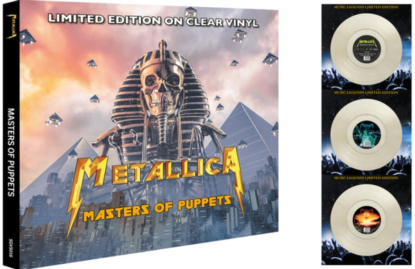 Master Of Puppets (Clear Vinyl) Artist METALLICA Format:LP Label:STYLUS GROOVE