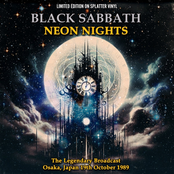 Neon Nights (Black &amp; Red Splatter Vinyl) Artist BLACK SABBATH Format:LP Label:STYLUS GROOVE