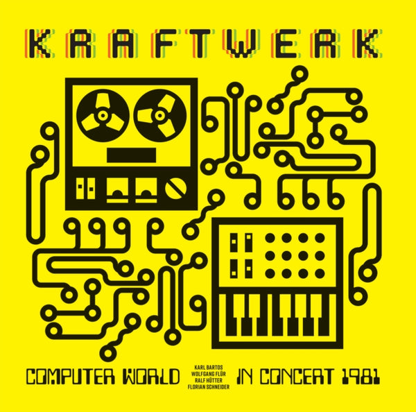 Computerworld In Concert (Yellow Splatter Vinyl) Artist KRAFTWERK Format:LP